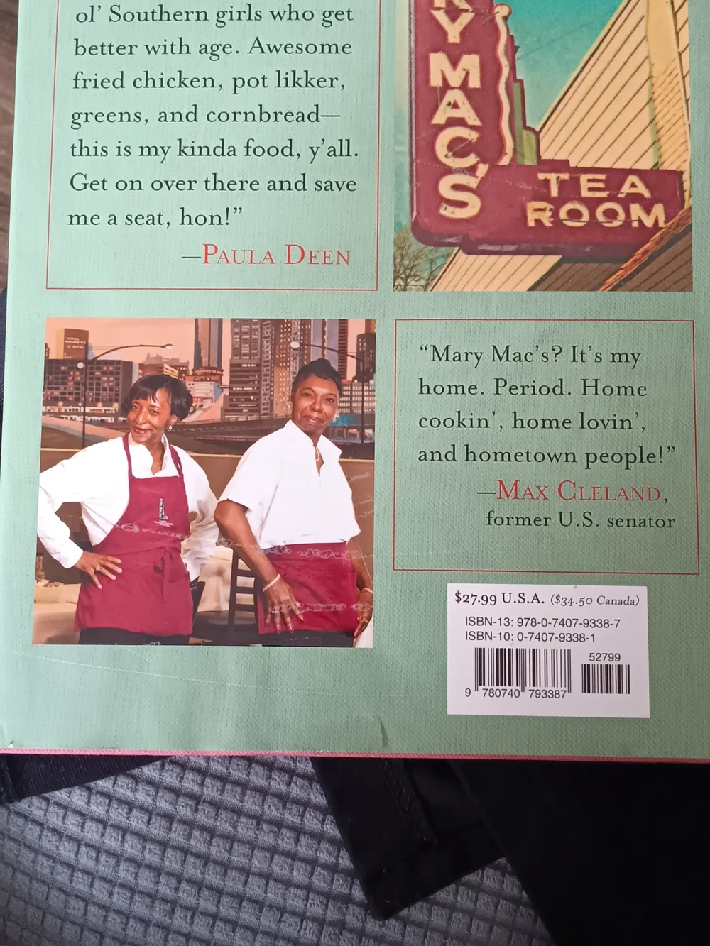 Mary Mac's Tea Room Cookbook by John Ferrell - Red Cover